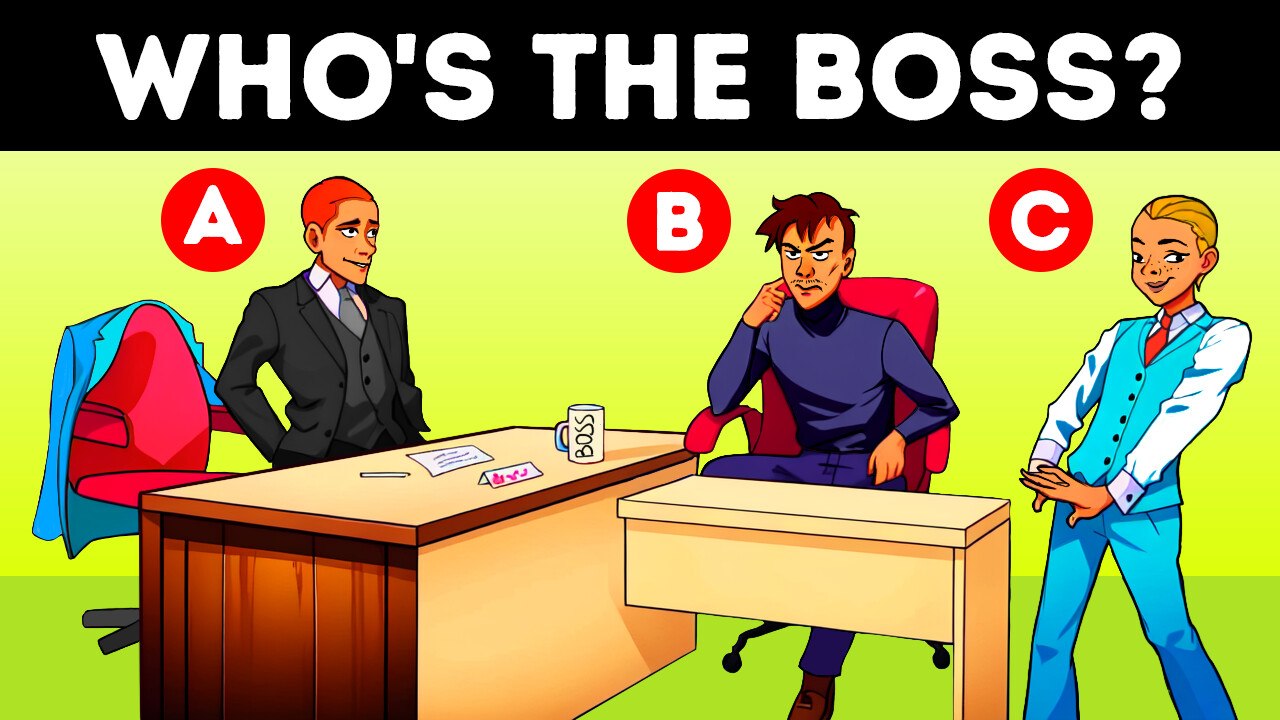 Will You Survive Your First Day in the Office? Tricky Riddles video Dailymotion