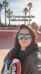 J’apprends le skate jour 1 ! 