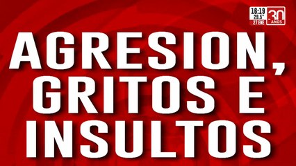 Flavio Mendoza ataque de furia