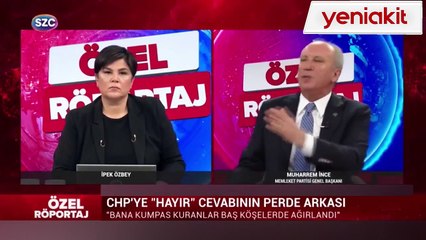 İnce'den CHP'ye salvolar: Bunlar komik çocuklar ya