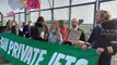 Greta Thunberg visits Hampshire for Farnborough Airport protest