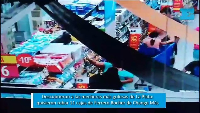 Las mecheras más golosas de La Plata Infraganti: 11 cajas de bombones escondidas en la ropa