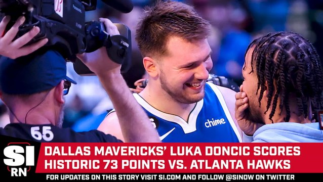 Luka Doncic Scores 73 Points vs. Hawks
