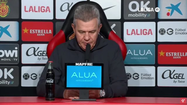 Rueda de prensa de Javier Aguirre tras el Mallorca-Betis