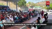 El gobernador de Chiapas inaugura el Centro de Salud Urbano de Osumacinta