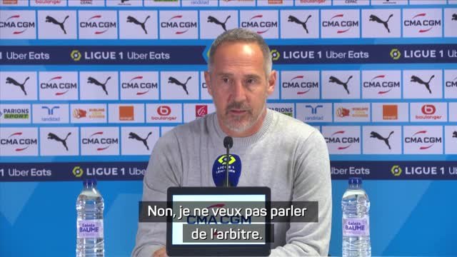 Monaco - Hütter : Je ne veux pas parler de l'arbitrage