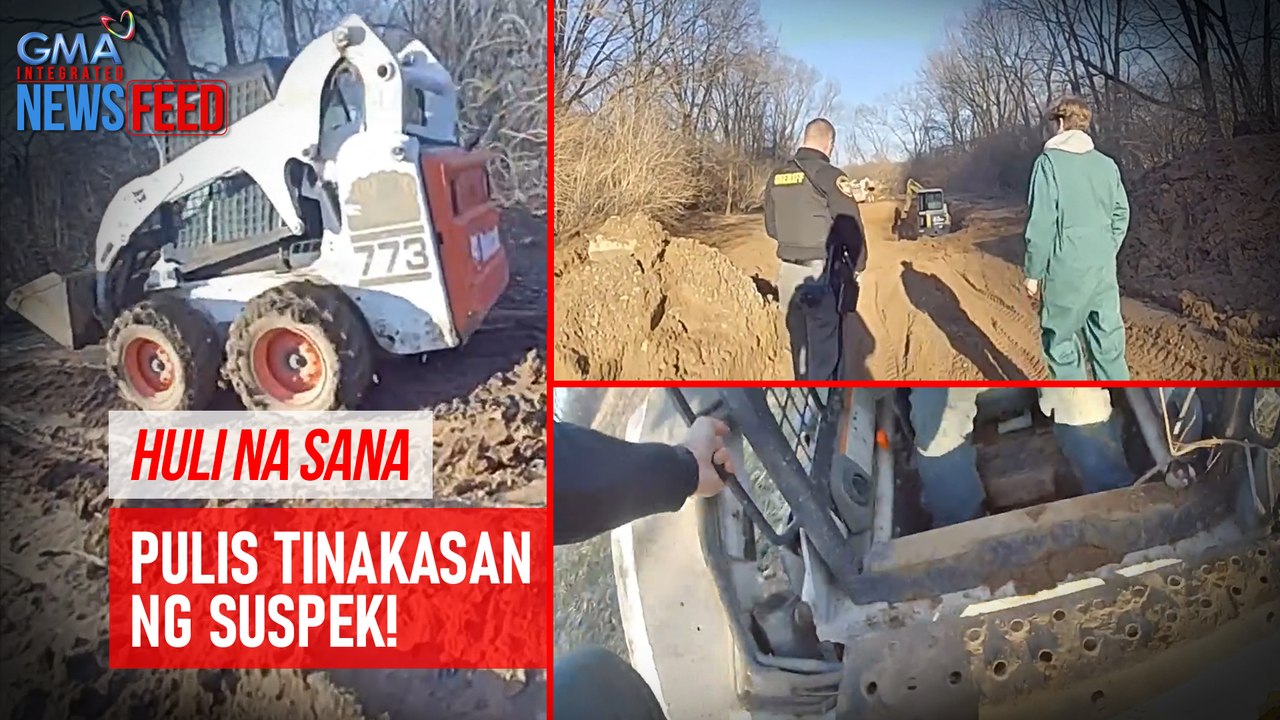 Huli na sana — Pulis tinakasan ng suspek! | GMA Integrated Newsfeed