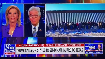 Texas Lt. Gov. Dan Patrick WARNS Biden what will happen if they try to stop them
