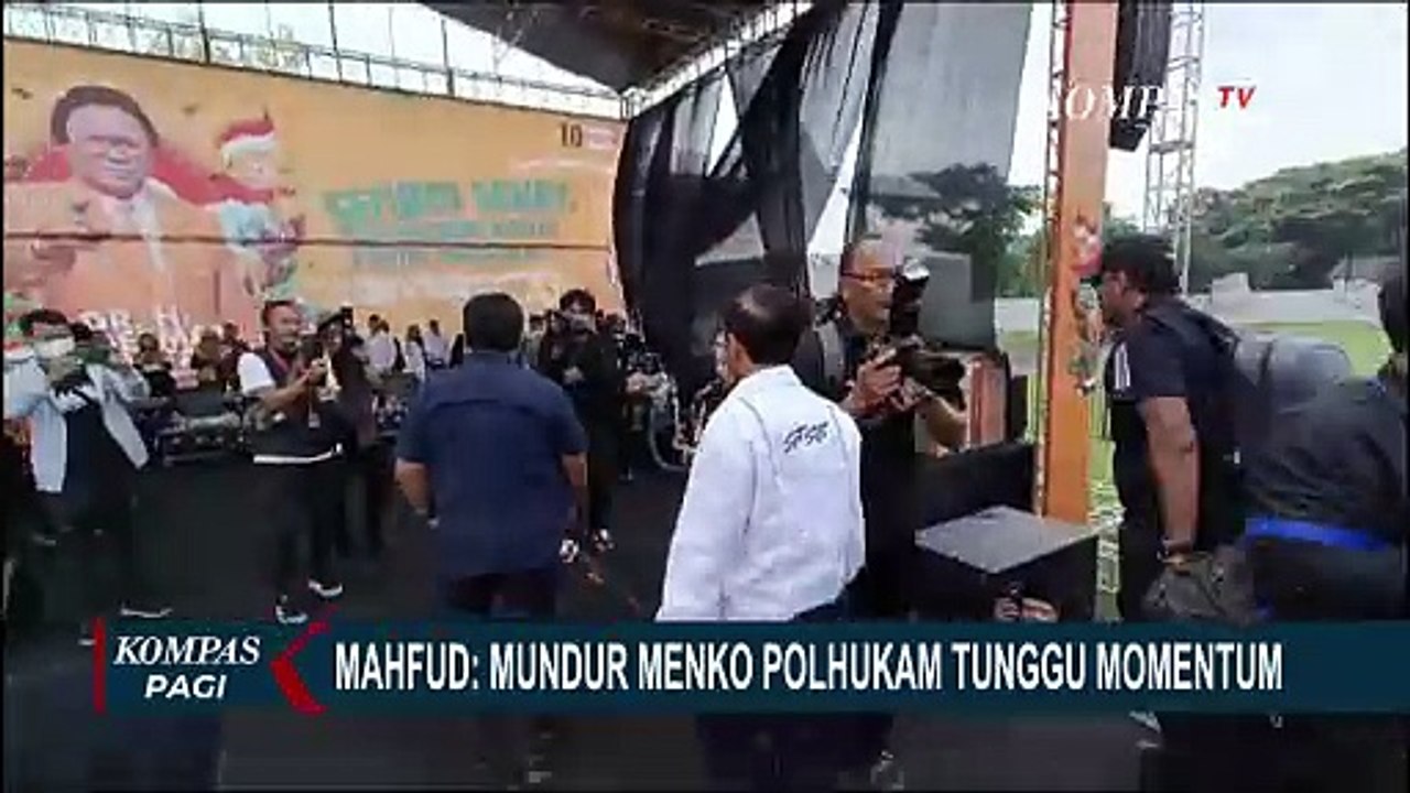 Soal Mundur dari Jabatan Menteri Menko Polhukam, Mahfud: Tunggu Momentum