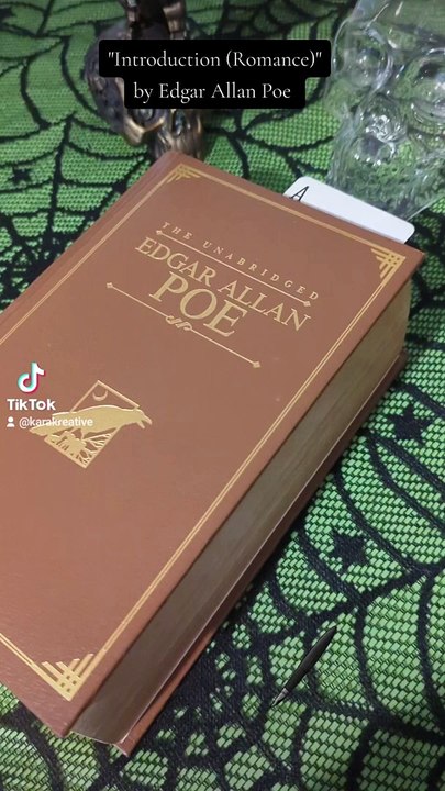 Poetry Reading: "Introduction (Romance)" by Edgar Allan Poe | #shorts