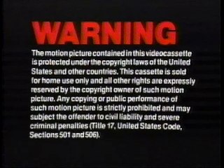 Opening to This Gun for Hire (1942) 1983 VHS