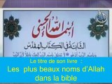 Les 99 noms d' Allâh  dans la Bible ?