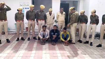 ज्वेलरी की दुकानों पर चोरी करने वाली कंजर गैंग का पर्दाफाश