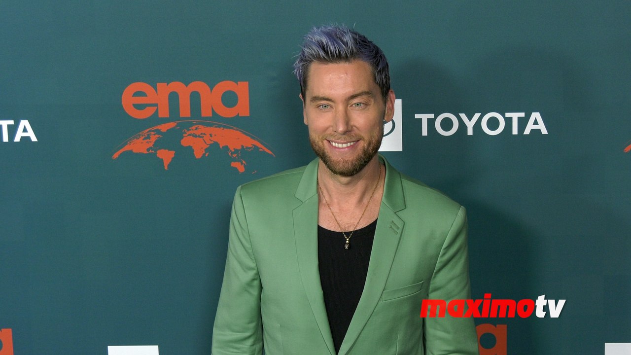 Lance Bass 33rd Annual EMA Awards Gala Green Carpet