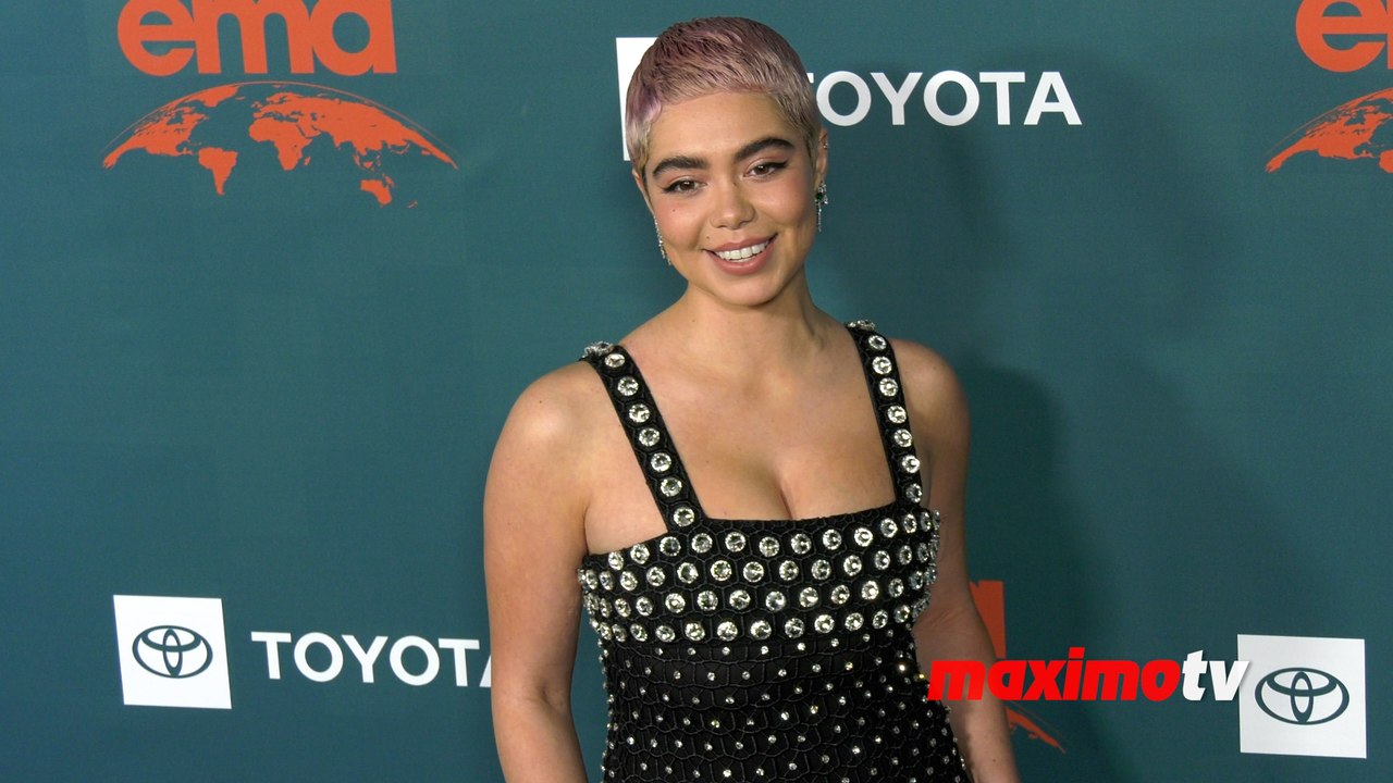 Auliʻi Cravalho 33rd Annual EMA Awards Gala Green Carpet