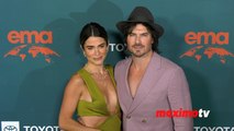 Nikki Reed and Ian Somerhalder 33rd Annual EMA Awards Gala Green Carpet