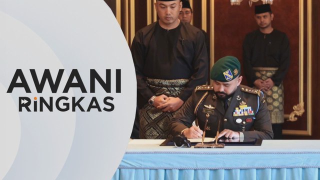 AWANI Ringkas: TMJ dimasyhur Pemangku Sultan Johor