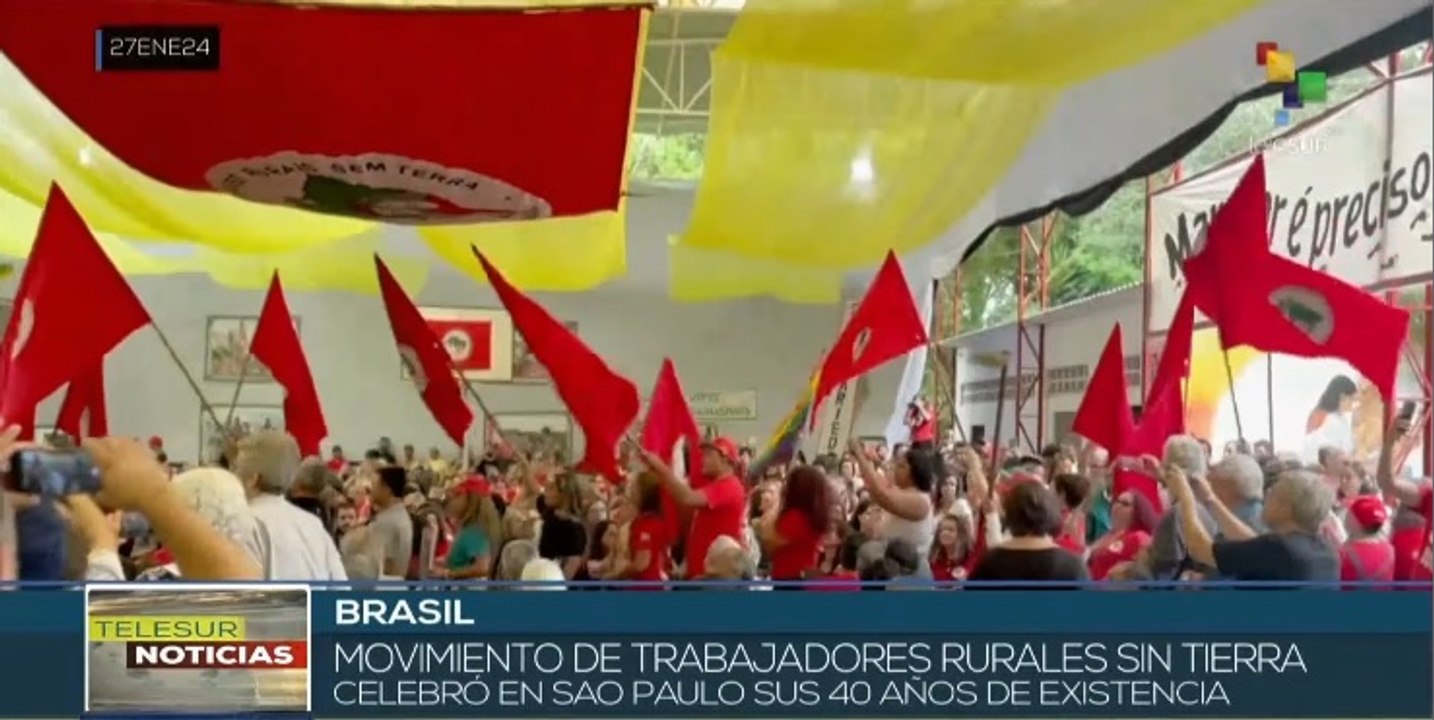 Movimiento de los Trabajadores Rurales Sin Tierra cumple 40 años