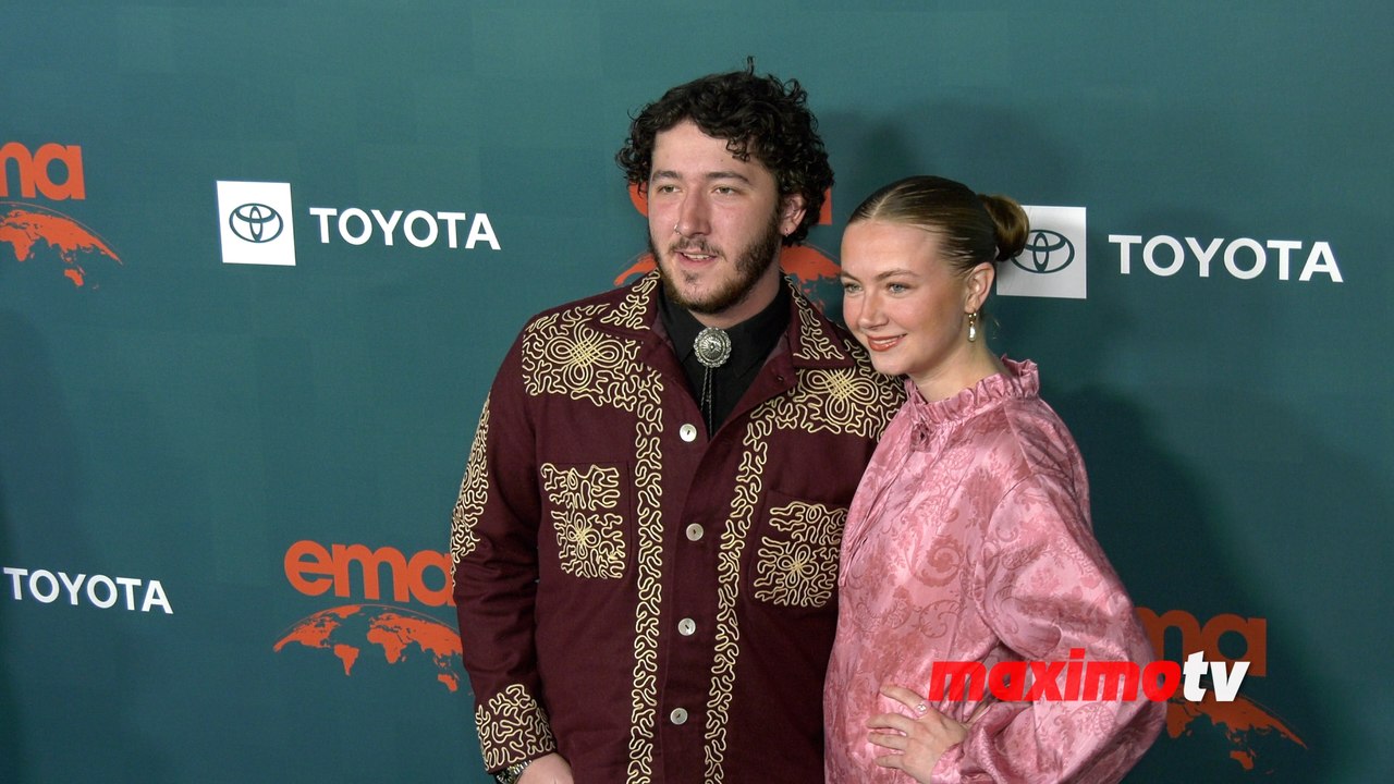 Frankie Jonas and Anna Olson 33rd Annual EMA Awards Gala Green Carpet