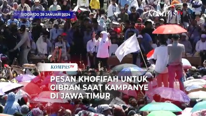 Pesan Khofifah untuk Gibran saat Kampanye di Jawa Timur