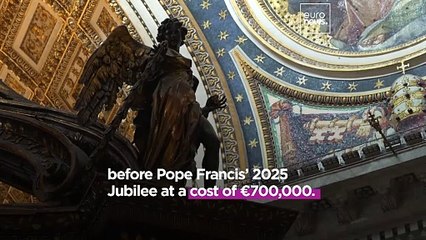 Vatican unveils plans for €700,000 restoration of 400-year-old baldachin at St. Peter's Basilica