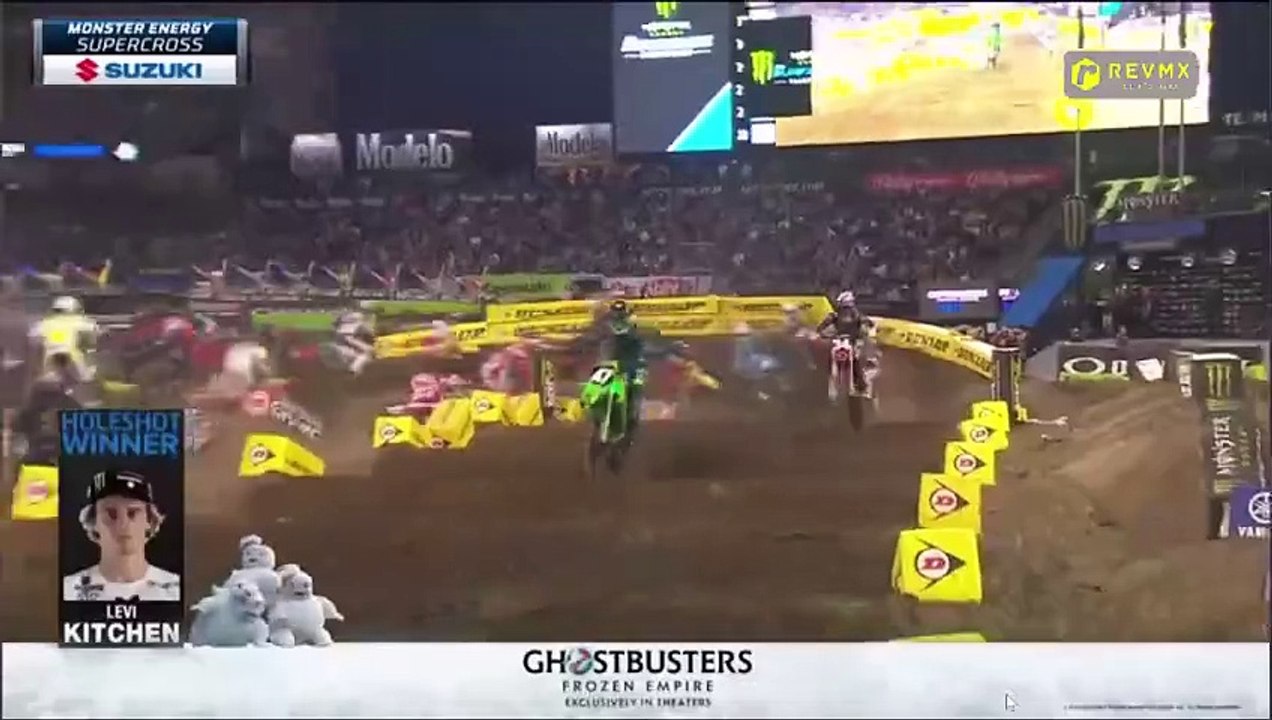 2024 AMA Supercross Anaheim 2 - 250 Race 1 of 3 Triple Crown