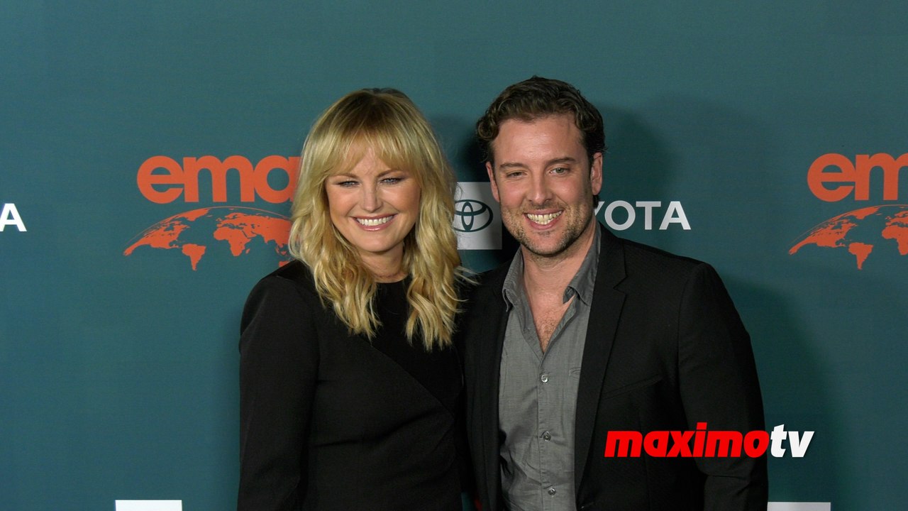 Malin Akerman and Jack Donnelly 33rd Annual EMA Awards Gala Green Carpet
