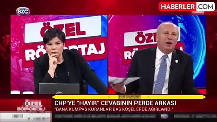 Ümit Özdağ, Muharrem İnce'nin kendisi hakkındaki sözlerini tiye aldı: Verene değil alana bakacaksın