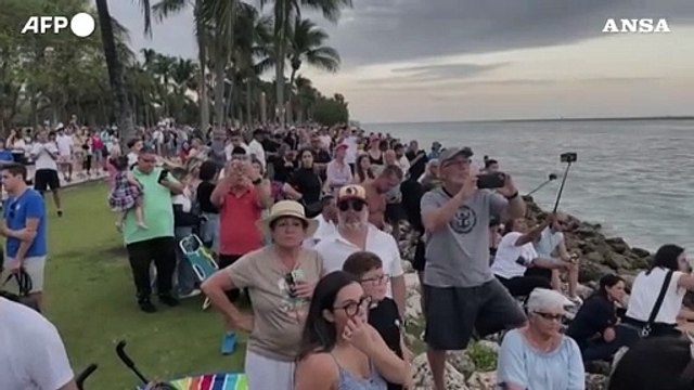 La nave da crociera piu' grande del mondo salpa da Miami