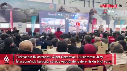 'Deneylerin bizlere ne gibi katkıları olacak?' sorusuna Alper Gezeravcı'dan yanıt