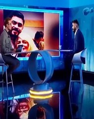 خالد سليم يحلق شعره على الهواء تضامنا مع والدته