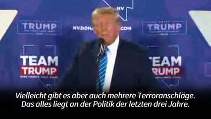 Trump verspricht "größte Abschiebeaktion überhaupt" bei Wahlsieg
