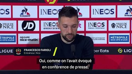 Farioli : "Quand Thuram se met en action..."