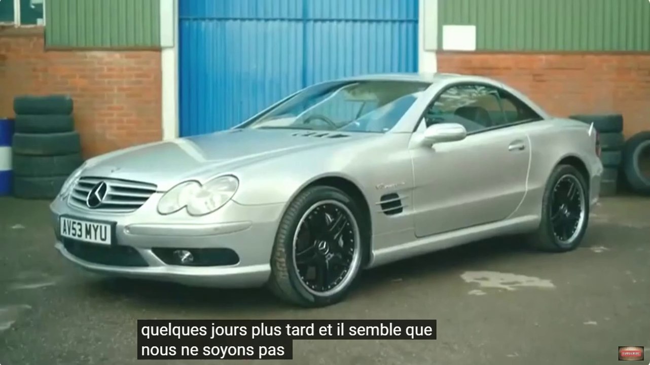 Wheeler Dealers  Elvis re-equipped the super cool Mercedes SL 55 uk