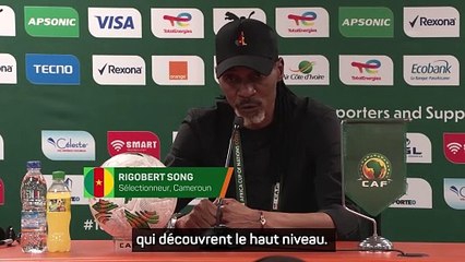 Song : "Mes joueurs n'ont pas encore la capacité d'évoluer à ce niveau"