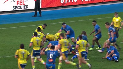 TOP 14 - Essai de Jeremy FERNANDEZ (CO) - Castres Olympique - ASM Clermont