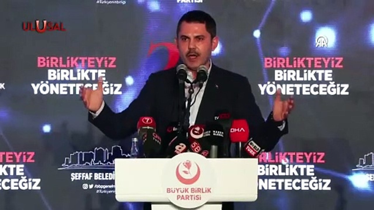İBB Başkan Adayı Murat Kurum: "Tam zamanlı İstanbul'a hizmet edeceğiz"