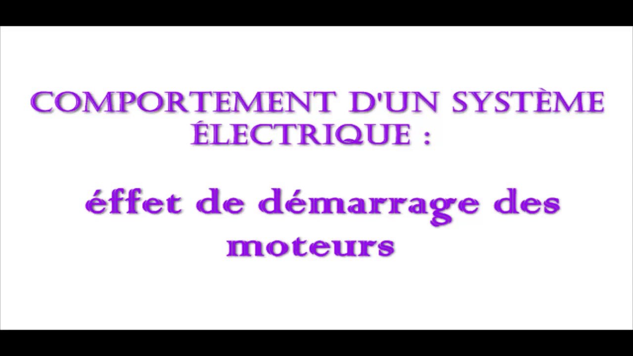 Logiciel MOUTENS_ Simulation du démarrage des moteurs à fort appel de courant