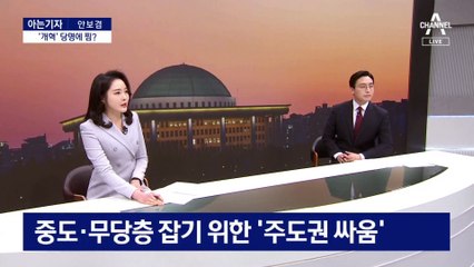 [아는기자]제3지대 ‘주도권 싸움’…빅 텐트 가능성은?