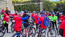 In bicicletta da Palermo a Monreale per dire stop alla violenza sulle donne