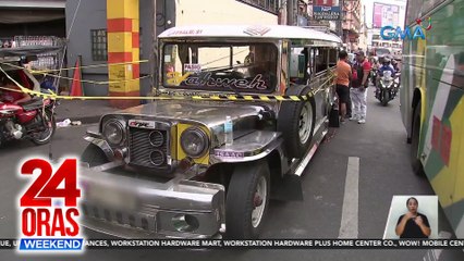 Lalaking pasahero, patay matapos barilin ng 'di pa tukoy na salarin | 24 Oras Weekend