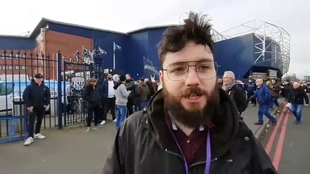 Daniel Walton outside the Hawthorns before the WBA v Wolves match