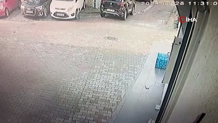 Kilise saldırganları kamerada