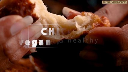 Vegan chicken with only 2 ingredients at home _Homemade seitan recipe for beginners