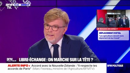 Marc Fesneau: "L'Europe doit faire sa prise de conscience dans cette crise" de l'agriculture