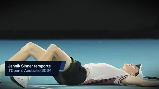Open d'Australie - Sinner remporte son premier titre du Grand Chelem