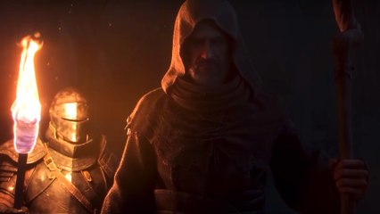 Dieses Spiel erinnert optisch an Bloodborne und Dark Souls in Egoperspektive und es kommt eine Demo