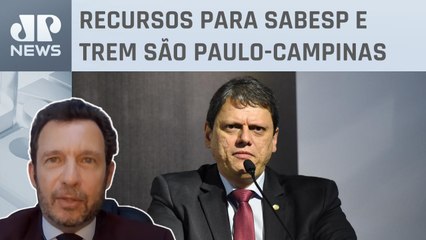 Tarcísio de Freitas fará viagens pela Europa em busca de investidores; Segré comenta