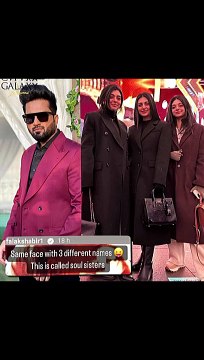 Sara Khan's same looking Sisters - Sarah Khan- Sara Khan and Falak Shabir