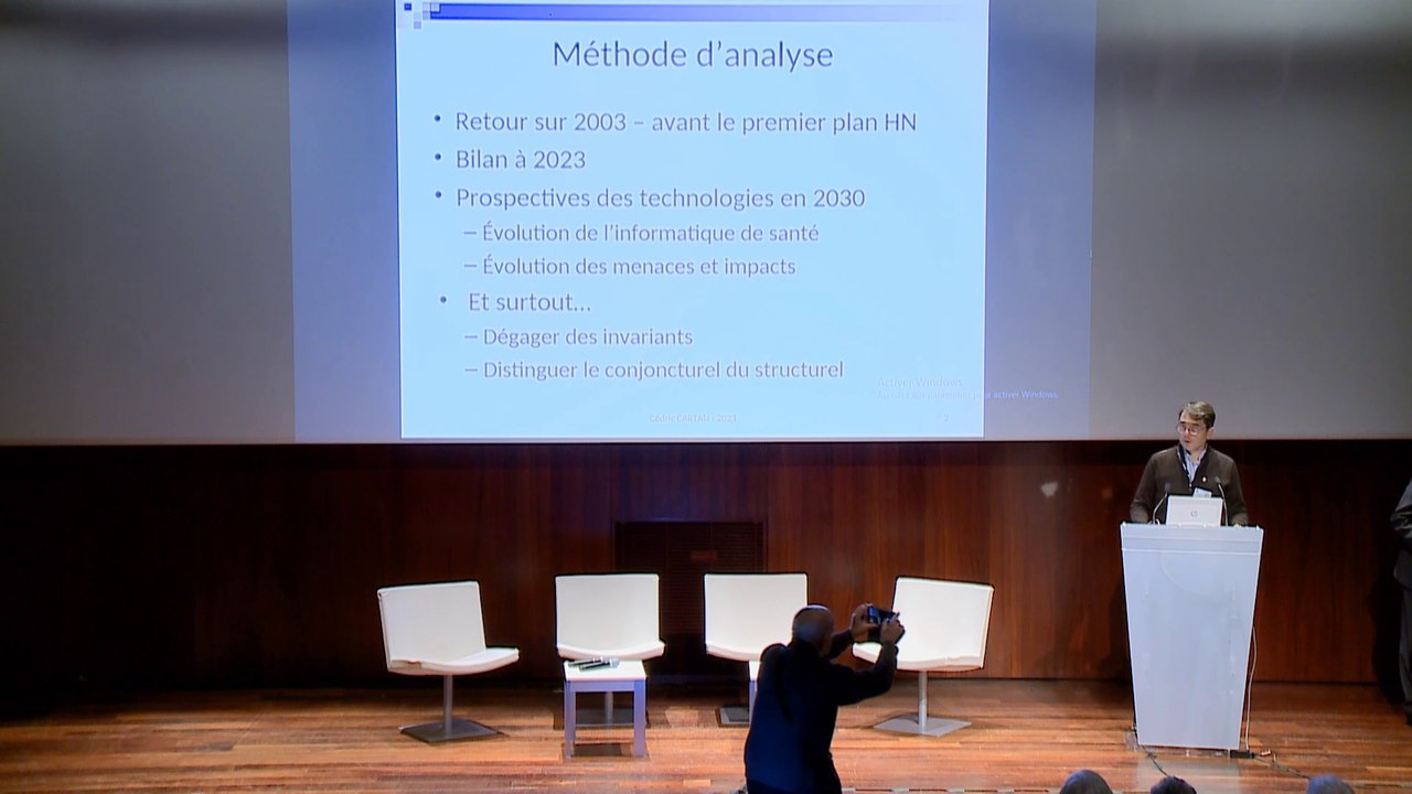 11h45 La SSI à l’hôpital (hôpital dans la tourmente) - 11h45M. Cédric Cartau - RSSI et DPO du CHU de Nantes, Vice-Président de l’APSSIS